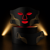 Wireless LED red light therapy face mask with neck piece — Aura Mask by Healing Circle